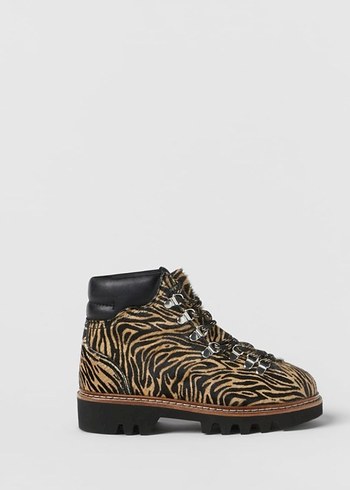 Zara kids deri hayvan desenli bot - Görsel 2