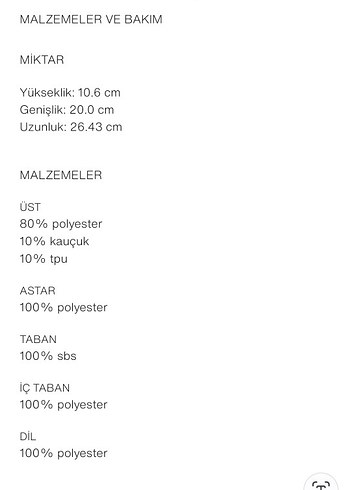 Zara çok parçalı spor ayakkabı - Görsel 10