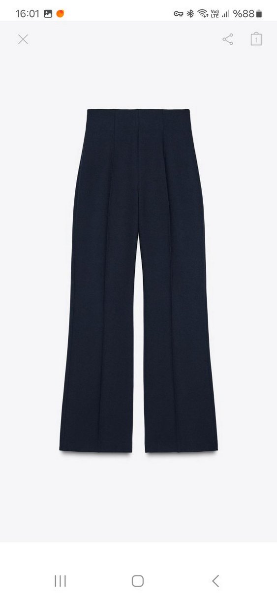 Zara Yüksek Bel Pantolon - Görsel 5