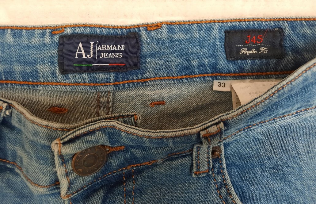 Armani Jeans Mavi Denim Jean — görsel 16/18