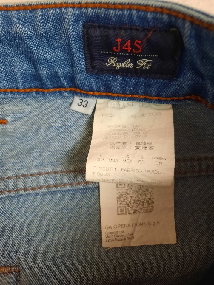 Armani Jeans Mavi Denim Jean — görsel 13/18