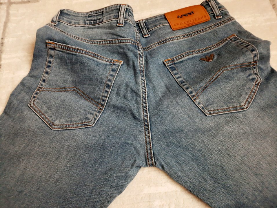 Armani Jeans Mavi Denim Jean — görsel 8/18