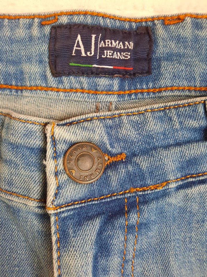 Armani Jeans Mavi Denim Jean — görsel 15/18