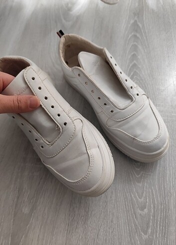 38 Beden Beyaz Spor ayakkabı 