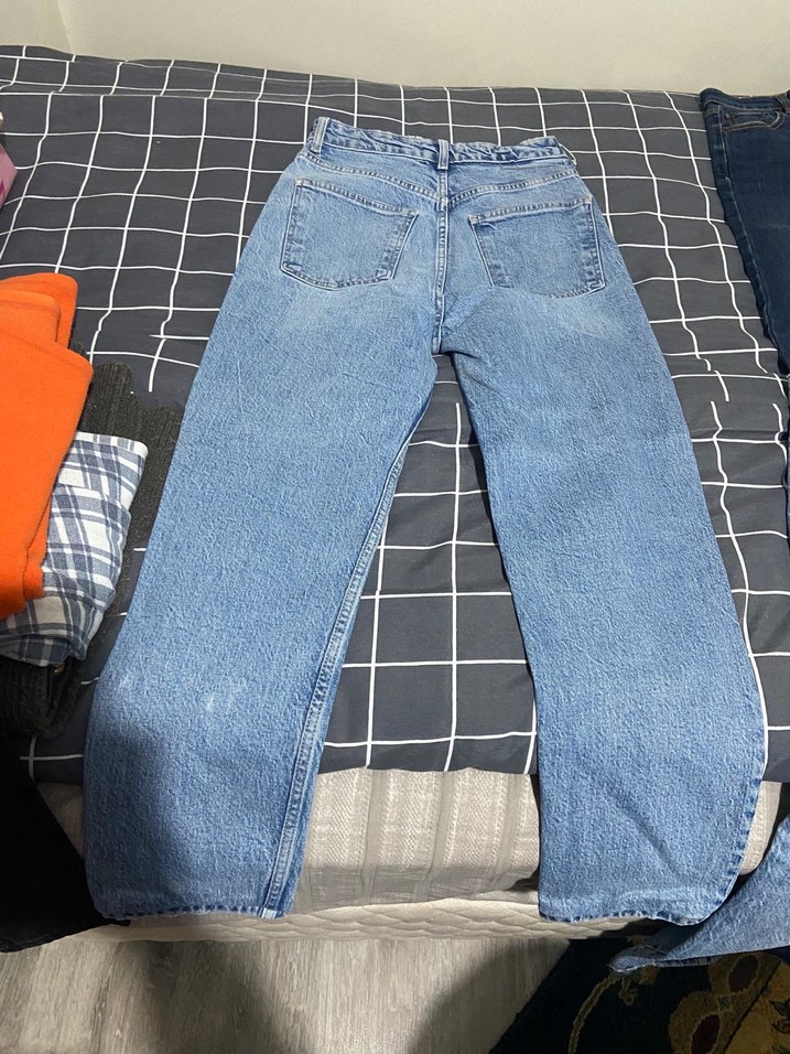Açık Mavi Rahat Kesim Denim Jean — görsel 3/4