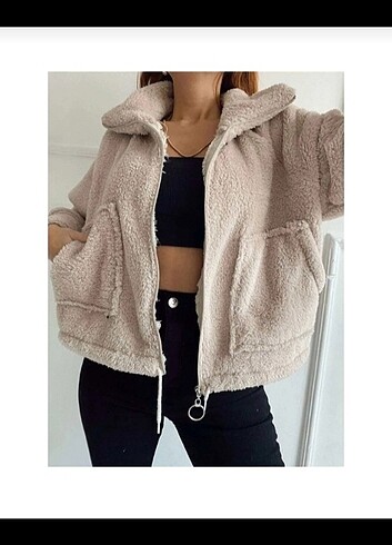 Peluş ceket