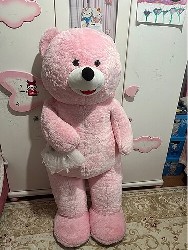 Diğer Peluş ayı tahmini 1,40 cm boyu