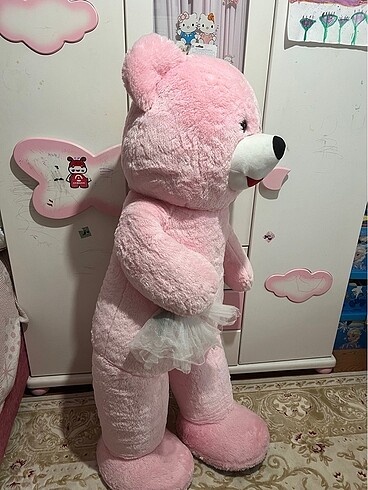 Beden Peluş ayı tahmini 1,40 cm boyu
