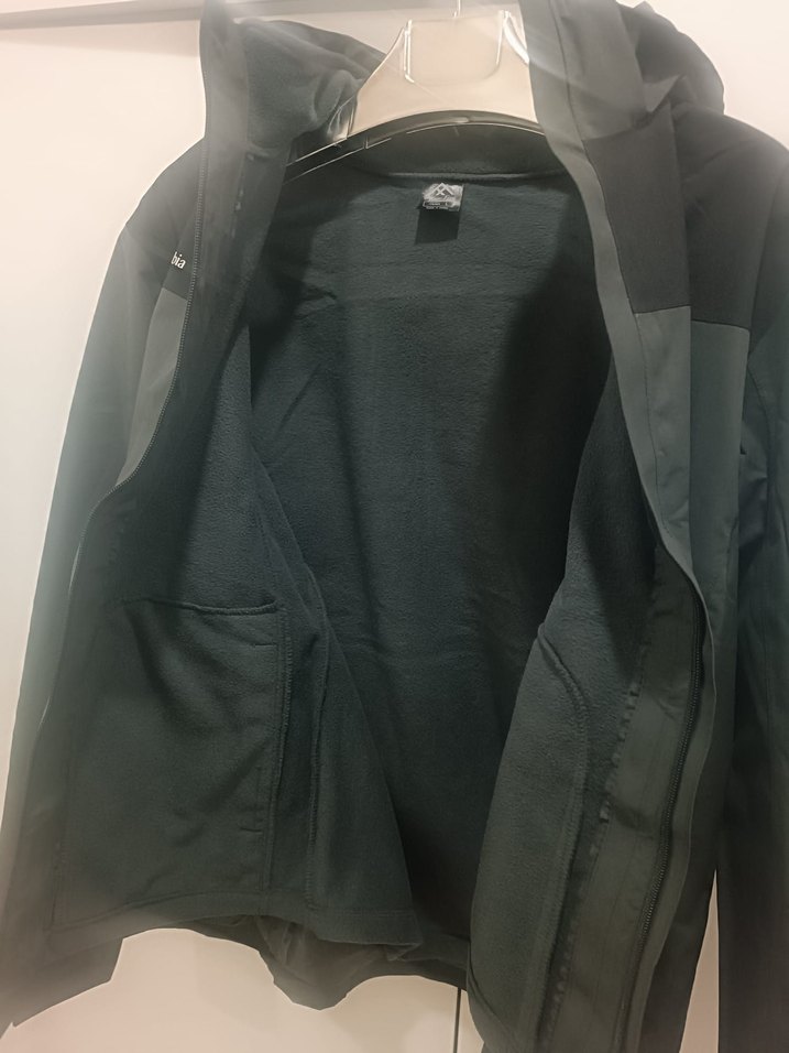 Columbia Siyah Erkek Fermuarlı Ceket - Görsel 3