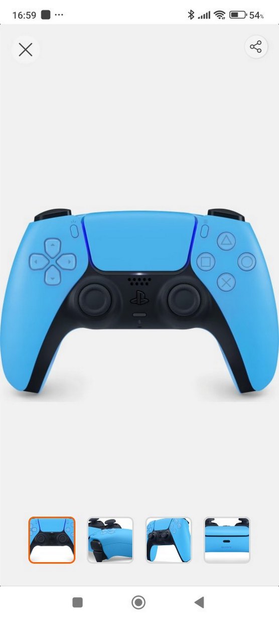 Sony PlayStation DualSense Kablosuz Kontrolcü Mavi - Görsel 4