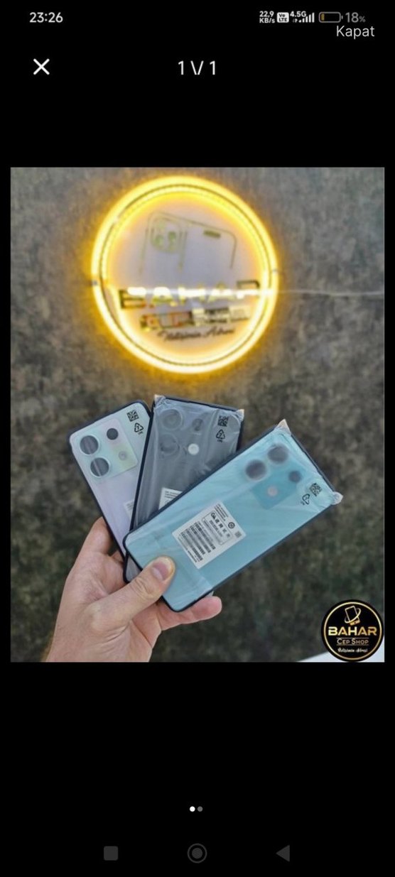 Redmi Note 13 pro 5g   256GB  8+4 Ram - Görsel 2