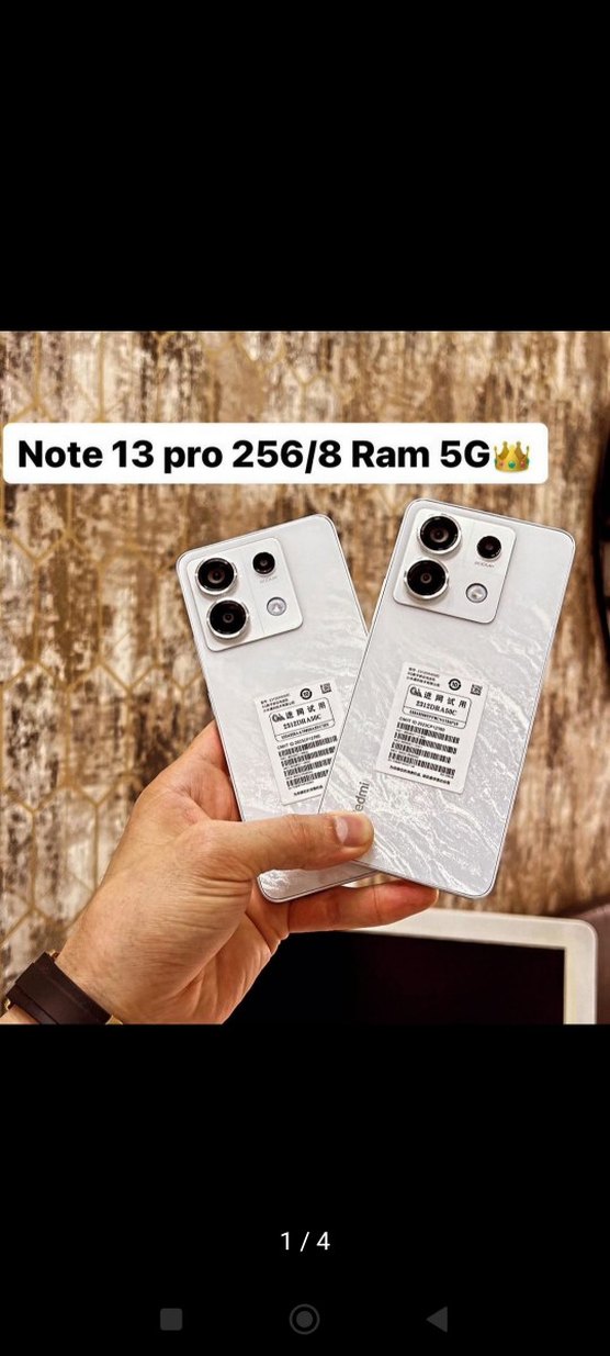 Redmi Note 13 pro 5g   256GB  8+4 Ram - Görsel 4