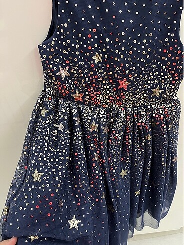 6 Yaş Beden lacivert Renk H&M Elbise
