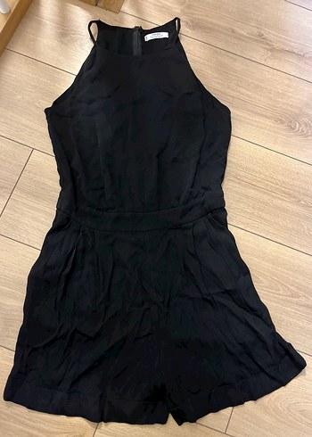 Mango m beden Siyah Kolsuz Midi Tulum - Görsel 2