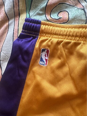 s/m Beden sarı Renk Adidas lakers şort
