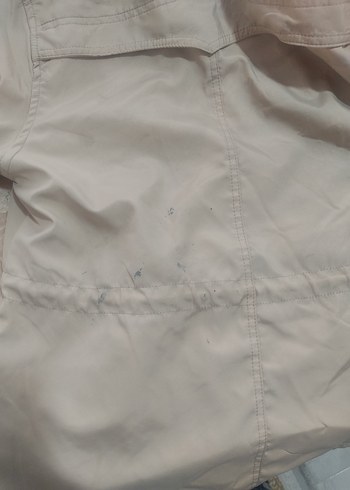 Sokak Stili Bej Kadın Kışlık Ceket - Görsel 4