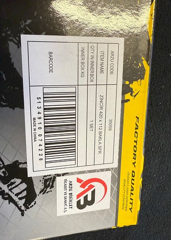 SFR Honda Innova Zincir 4.20 ölçü - Görsel 3