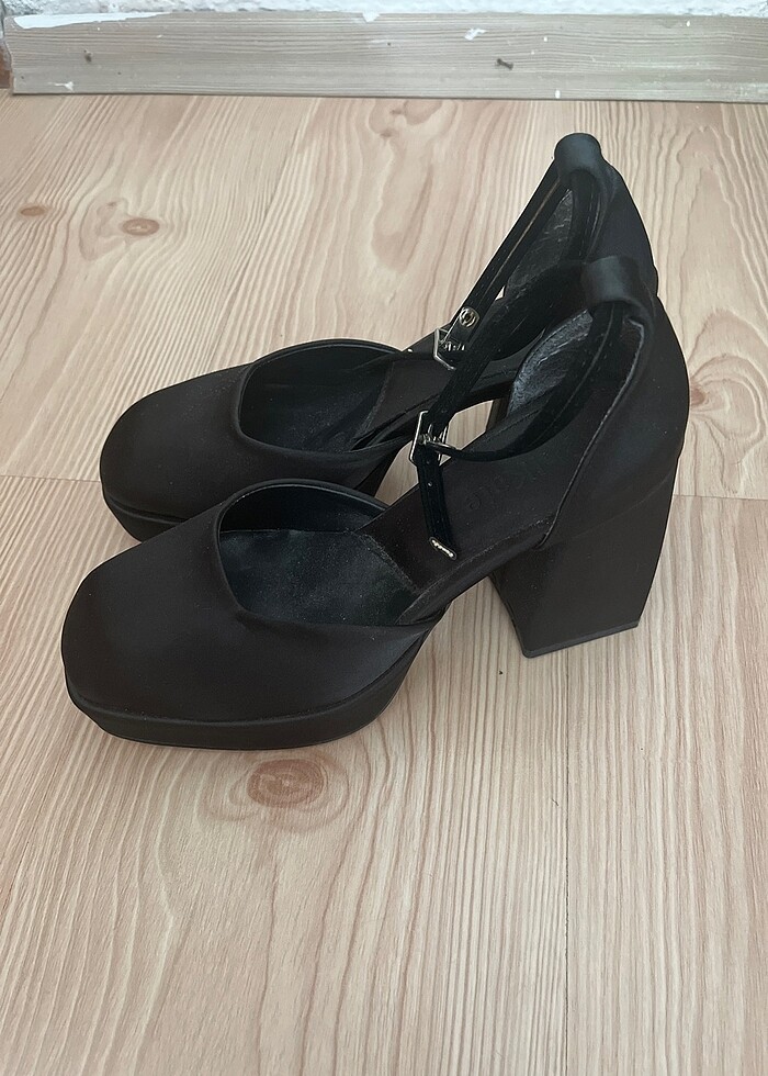 Platform topuklu ayakkabı - Görsel 3