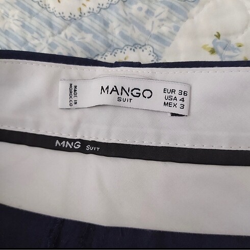 s Beden Mango kumaş pantolon