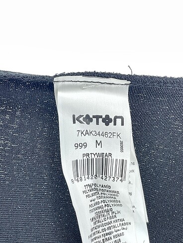 m Beden siyah Renk Koton Kısa Elbise %70 İndirimli.