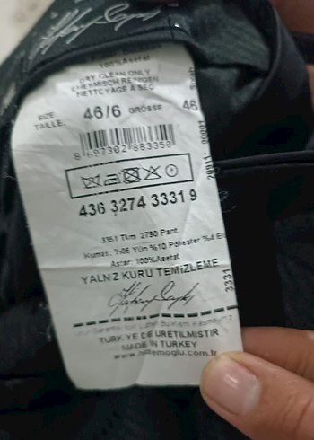 Altınyıldız Siyah Regular Fit Erkek Takım Elbise