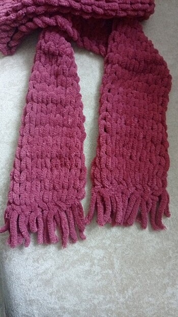 2-3 Yaş, 20 cm Beden Atkı bere balaklava