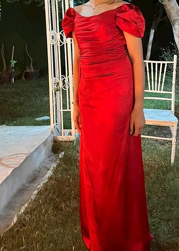 m Beden Uzun Abiye Elbise