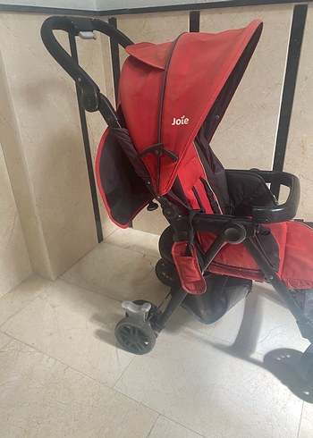 Koyu Kırmızı Joie Bebek Arabası - Görsel 3