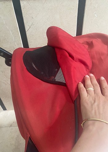 Koyu Kırmızı Joie Bebek Arabası - Görsel 4