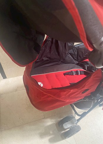 Koyu Kırmızı Joie Bebek Arabası - Görsel 5