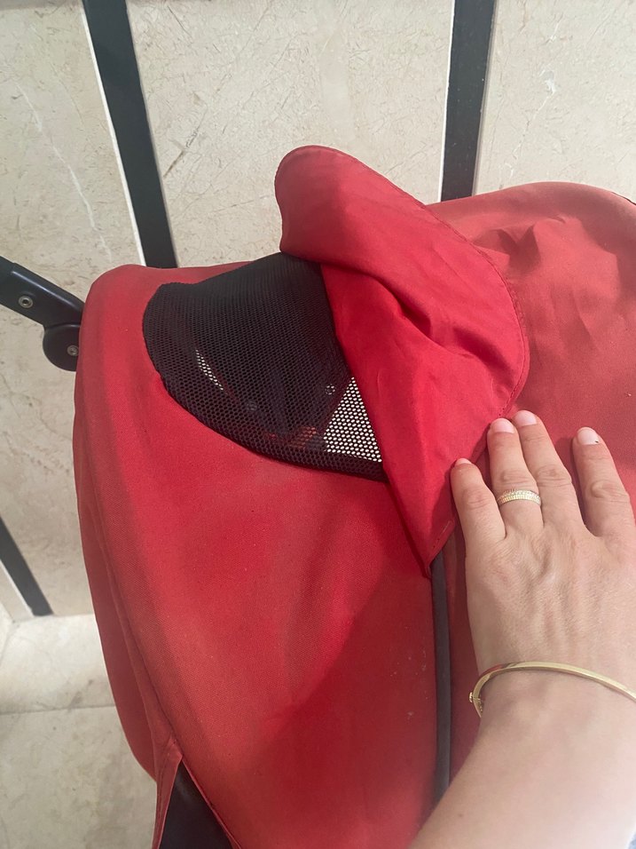 Koyu Kırmızı Joie Bebek Arabası - Görsel 4