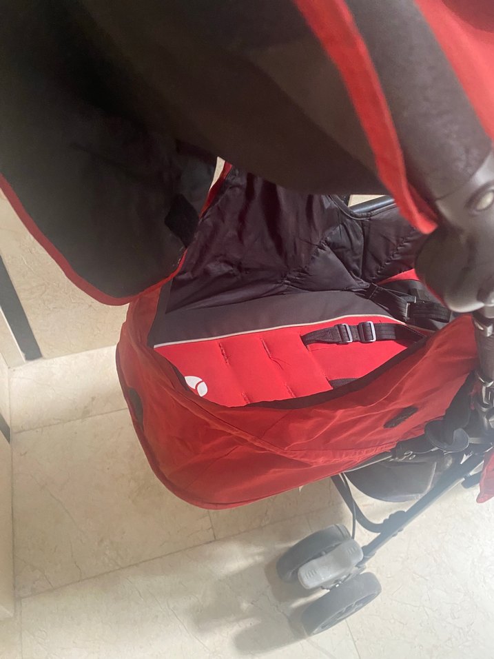Koyu Kırmızı Joie Bebek Arabası - Görsel 5