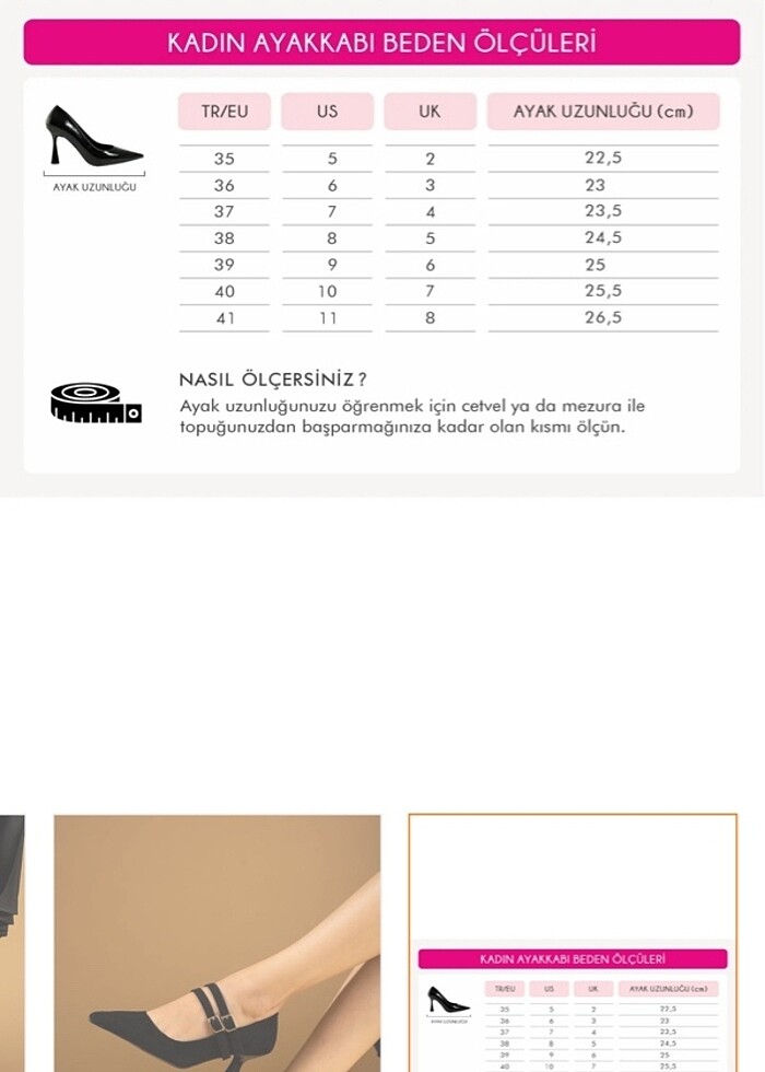 Kemerli topuklu ayakkabı - Görsel 3