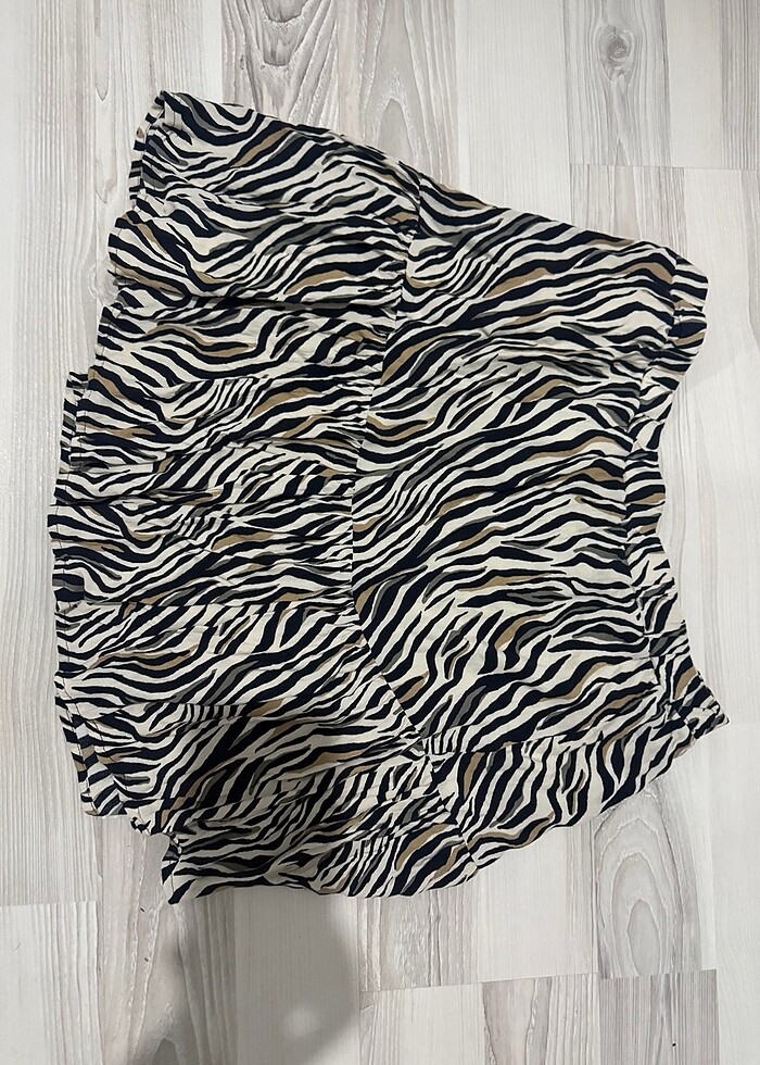 Zebra desenli etek - Görsel 2