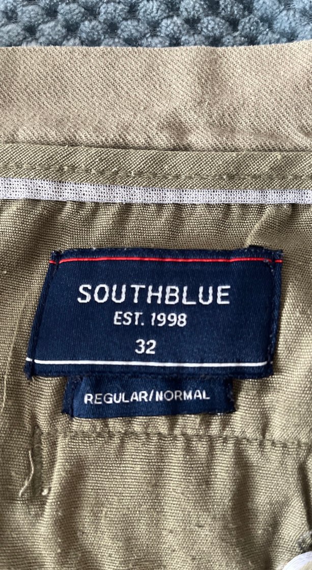 Haki Keten Kumaş Pantolon - Görsel 3