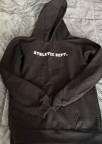 Trendyol & Milla Siyah Kapusonlu Spor Sweatshirt Rahat Ve Sik
