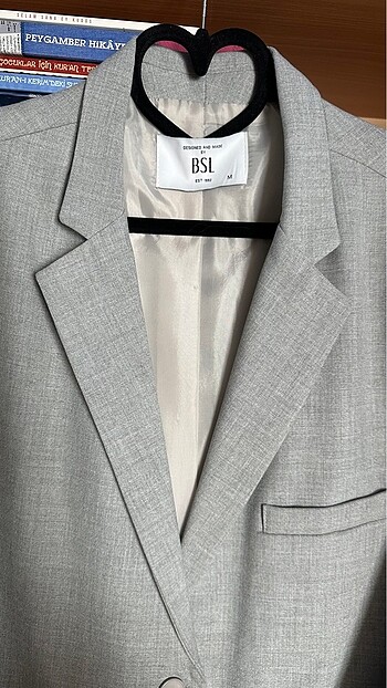 BSL FASHION BSL Fasihon Marka Gri Ceket