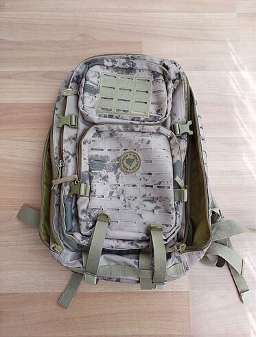 45 litre jandarma kamuflaj desenli sifir  taktik outdor sirt can - Görsel 2