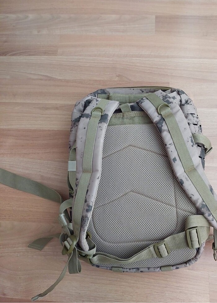 45 litre jandarma kamuflaj desenli sifir  taktik outdor sirt can - Görsel 3