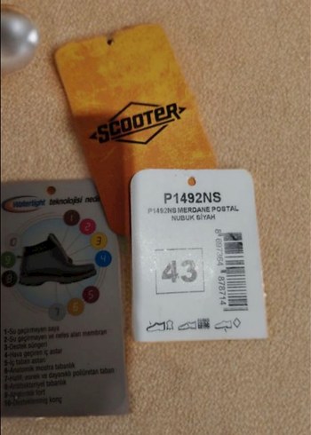 43 no tam kalip sifir scooter taktikal bot - Görsel 4