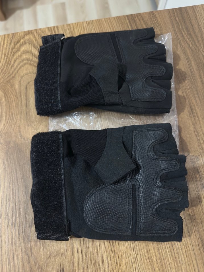 M beden taktik ve motorcu Siyah Erkek Eldiveni - Görsel 2