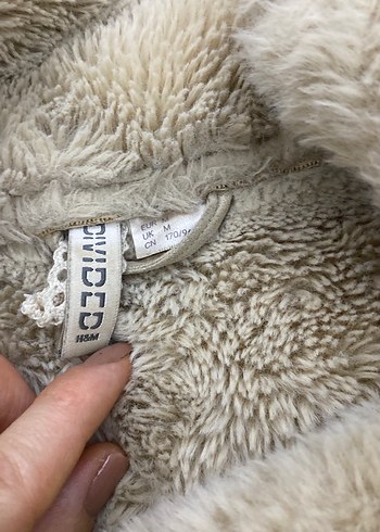 Kadın Bej Kürklü Kışlık Ceket - Görsel 5