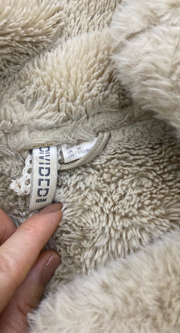 Kadın Bej Kürklü Kışlık Ceket - Görsel 5