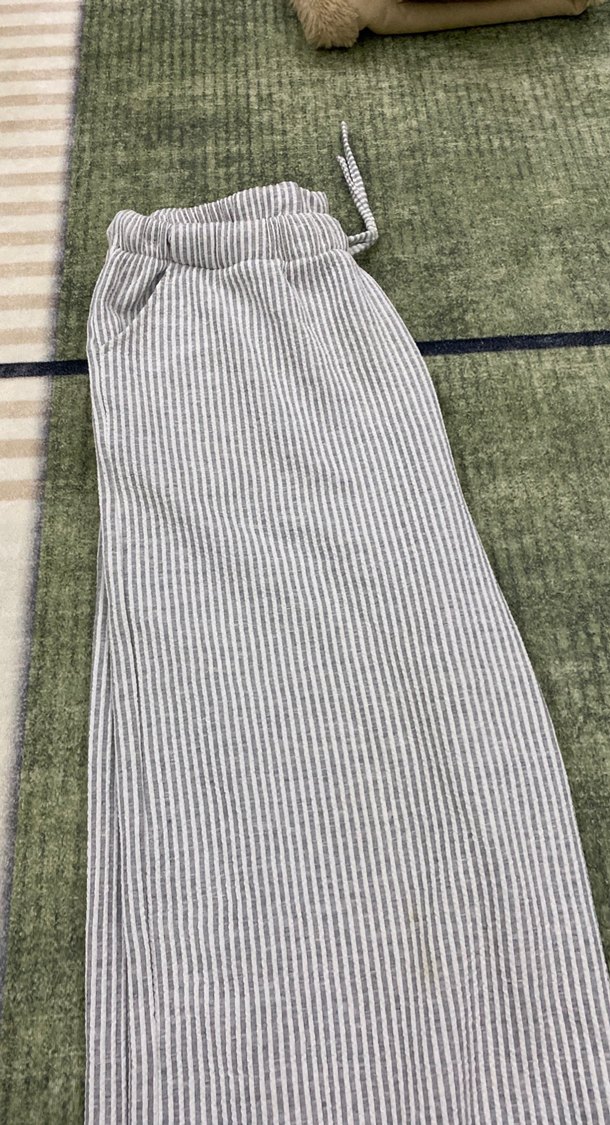 Gri Bol Kesim Kadın Kot Pantolon - Görsel 3