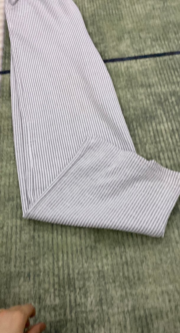 Gri Bol Kesim Kadın Kot Pantolon - Görsel 2