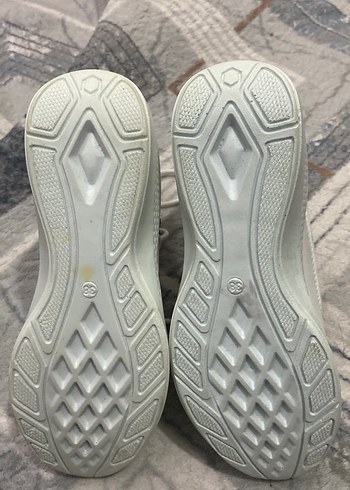 Beyaz Kadın Dolgu Topuklu Spor Ayakkabı - Görsel 3