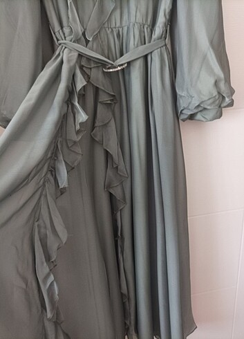 Fırfırlı abiye - Görsel 4