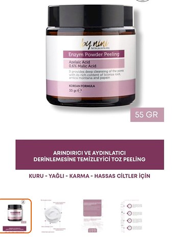 By Nini Enzim Toz Peeling 55GR