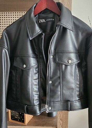 Zara Zara oversize deri ceket