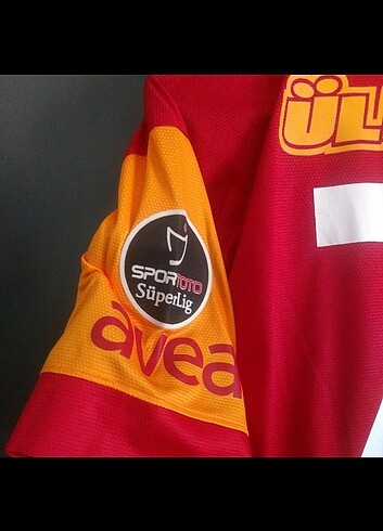 l Beden kırmızı Renk GALATASARAY ıslak imzalı orjinal forma 2012-2013